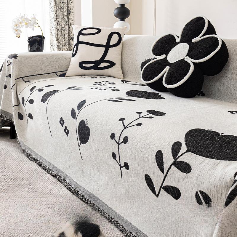 Sofa Towel Cover Cloth All-Inclusive Universal Four Seasons Universal Sofa Sofa Cover Non-Slip Cover Blanket Anti-Scratching