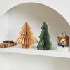 Соты Бумажная Рождественская Елка Настольные Украшения - Праздничный Реквизит для Фото и Декор для Праздничной Атмосферы