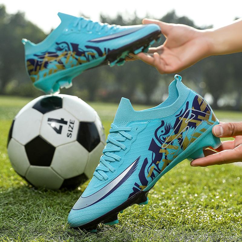 New Football Shoes Men's and Women's Youth World Cup Professional Competition Training Football Shoes Non-slip and Wear-resistant