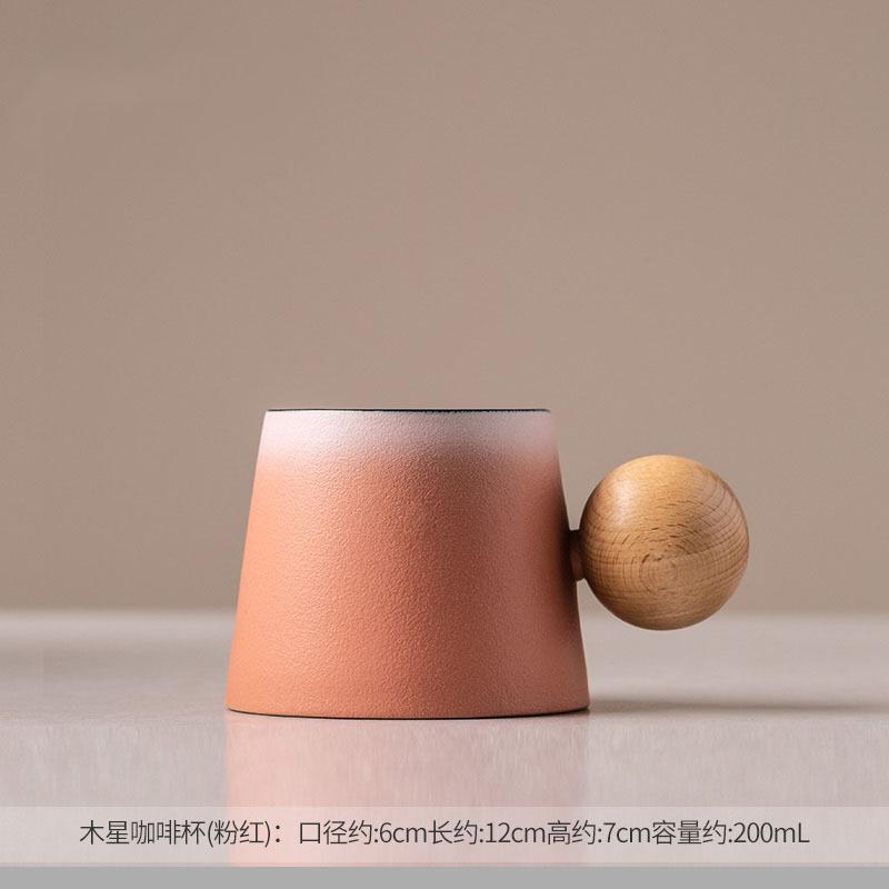 Light Luxury Ceramic Coffee Cup And Saucer Set High Value Cup Creative Office Water Cup Ceramic Cup