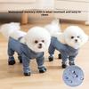 Dog Clothes, Small and Medium-sized Dog Pants, Go Out Versatile Bag Belly with Feet, Anti-dirty, Waterproof and Dust-proof Pet Dust-proof Pants