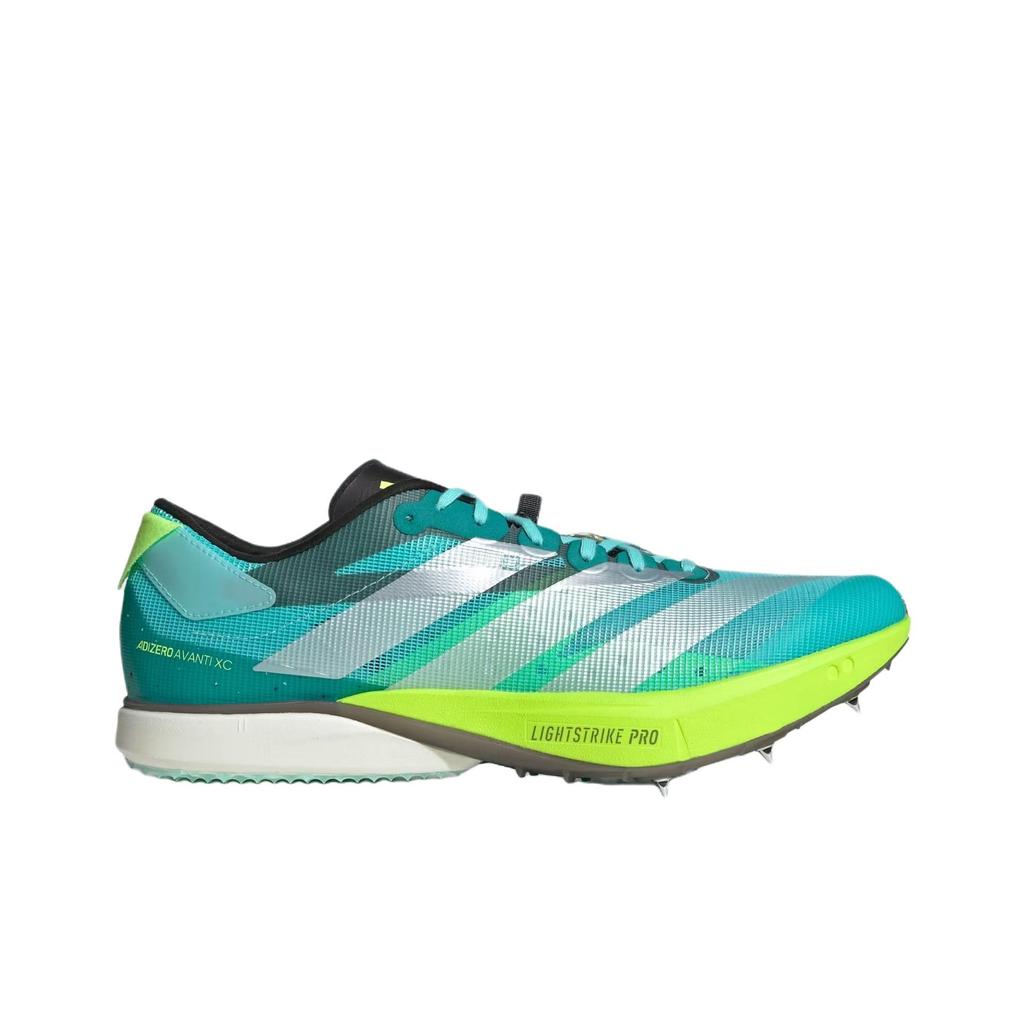 adidas Adizero Avanti XC Удобные Прочные Беговые Кроссовки Унисекс Кроссовки Светло-Сине-Зеленые JR5077