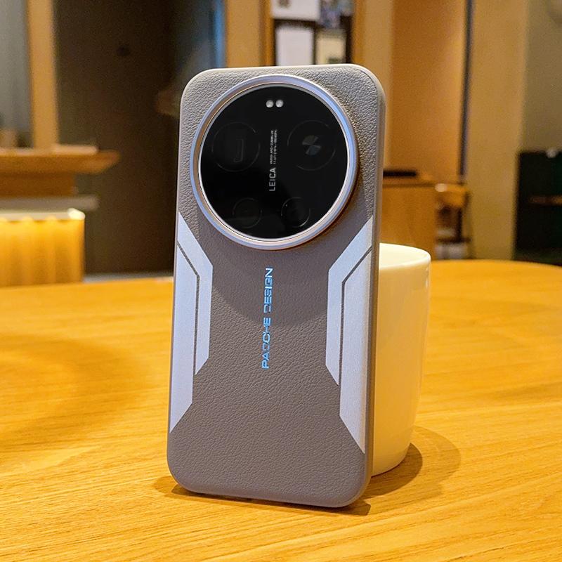 Для Xiaomi Mi 17 Ultra Чехол Роскошный Магнитный Чехол-крышка из ПУ Кожи MagSafe Защитная Задняя Крышка для Xiaomi Mi 17 15 14 Ultra
