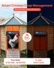 Automatic Chicken Coop Door, Battery Powered Chicken Coop Door with Timer & Manual Setting, Anti-Pinch Security, Durable Aluminum Alloy, Chick Run