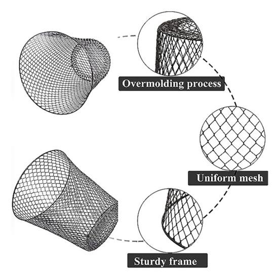 Защитный чехол для растений Металлический садовый колпак с мелкой сеткой Простые в установке клетки для растений Мульчирующая защита от животных для уличных растений