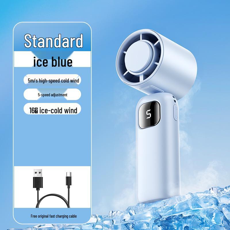 2026 Handheld High-Speed Mini Fan: Silent Cooling for Summer and Dorm Use