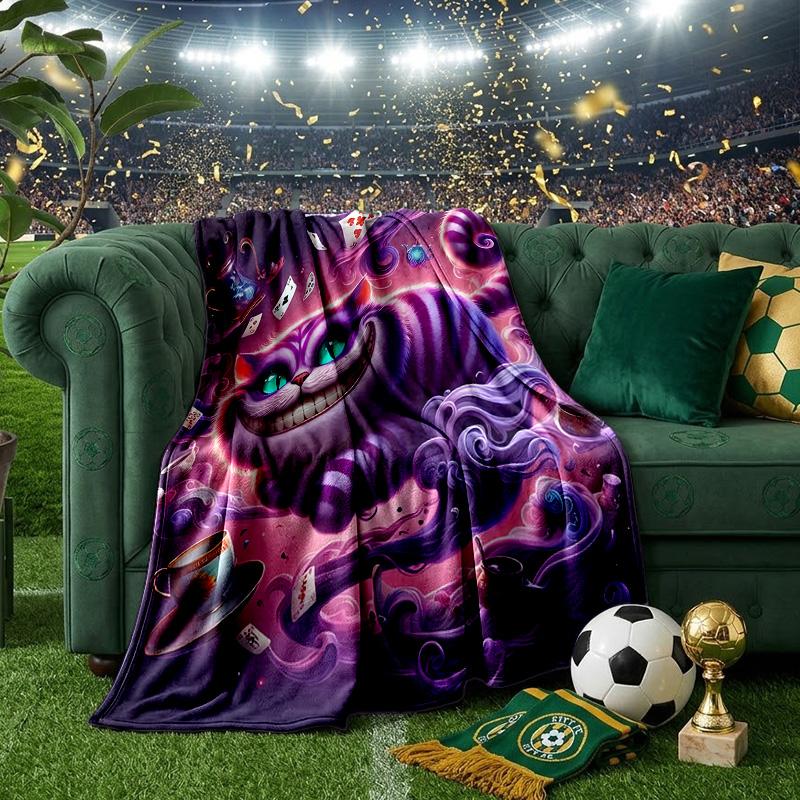 WonderlCat Fantasy Blanket Lightweight Ideal Bedding Blanket Perfect for Travel, Camping, Living Rooms, Offices, Sofas, Fan Christmas gift