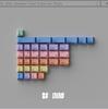 Mac Color Theme Keycap 198key PBT/ABS Custom Minimalist Keyboard Cap Cherry Profile Gaming KeyCap for Mechanical Keyboard Gifts