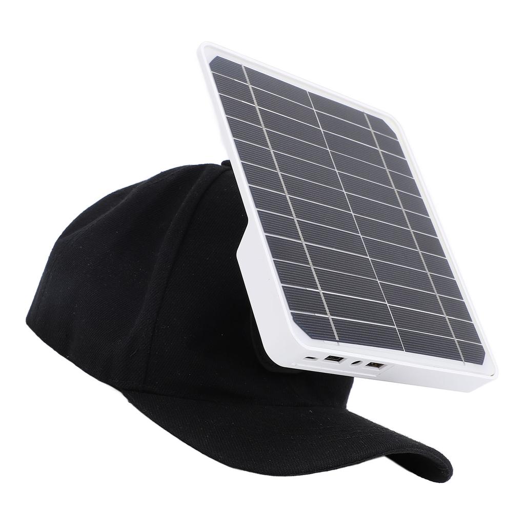 20 Вт солнечная панель с шляпой два порта USB PD быстрая зарядка 5 В регулятор напряжения для кемпинга на открытом воздухе Hiki