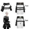 Женская поясная сумка Gearduke из искусственной кожи в стиле стимпанк с винтажным держателем для телефона, трендовая трансграничная мода