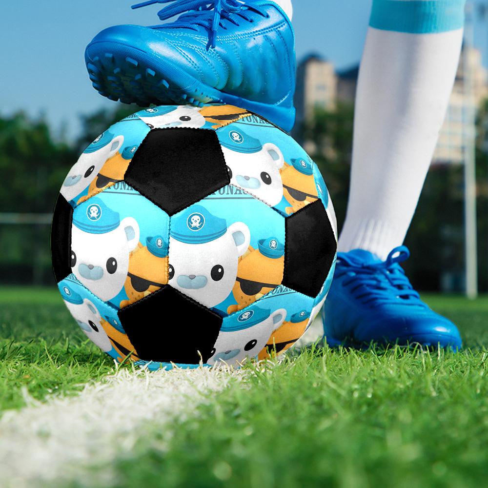 Octonauts Theme Size 5 Soccer Ball, Suitable for Both Indoor and Outdoor Matches, a Gift Suitable for Everyone.