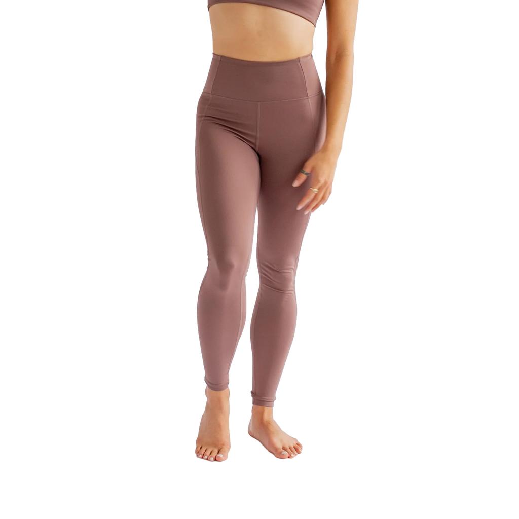 Женские компрессионные леггинсы с высокой посадкой и длинными штанинами Girlfriend Collective