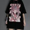 Japanese Anime T-shirt Y2k Harajuku Aesthetic Kawaii Cute Girly Anime Graphic Short Sleeve Tees Summer Oversized Women Clothes