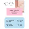 UV400 Night Vision Metal Computer Glasses with Magnet Clip On Sunglasses Anti Blue Light Glasses 3 In 1 Glasses