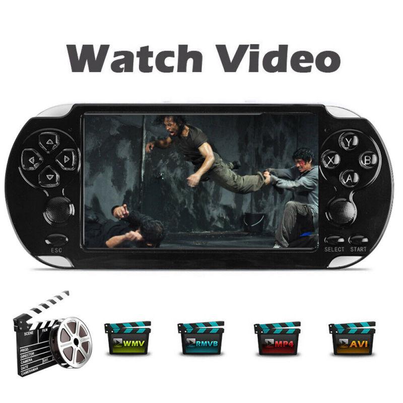 Портативная ретро-игровая консоль GBA с диагональю 5,1 дюйма и большим экраном X9