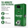 GOKKO REPEATER Looper Pedal Guitar looper pedal with loop true and easy overdubbing for live performance and GK-27 - underdo/redo function, 10-minute
