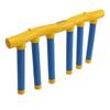 Falling Sticks Catching Game Toy Hand Eye Coordination Reactivity Training Toy for Kids Yellow and