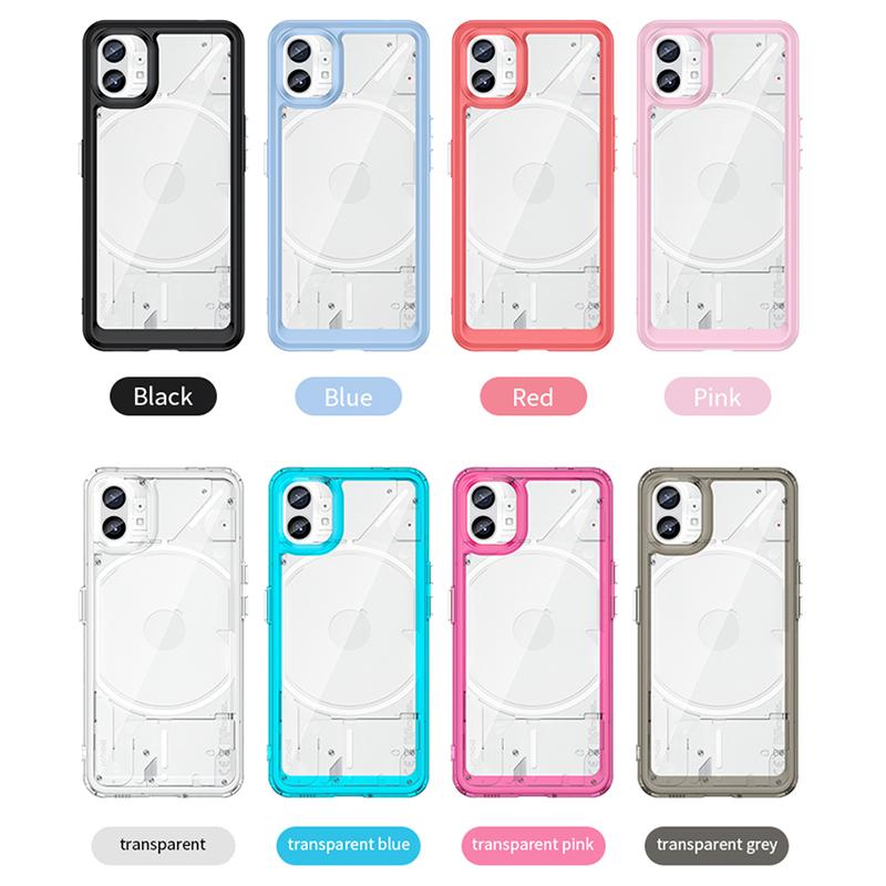 Для Nothing Phone 1 Чехол Чехол Nothing Phone 1 Capas Fundas Бампер Задняя Противоударный Прозрачный Чехол Nothing Phone 1 Прозрачный Чехол