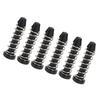 100Pcs Heatsink Mount Pin 18.6mm Heat Sink Cooler Mounting Clip Plastic Fastener Set Kit