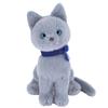 Sunlemon Jolly Gray Sitting 13 X 12 X 19 Cm Stuffed Animal Cat P-9052