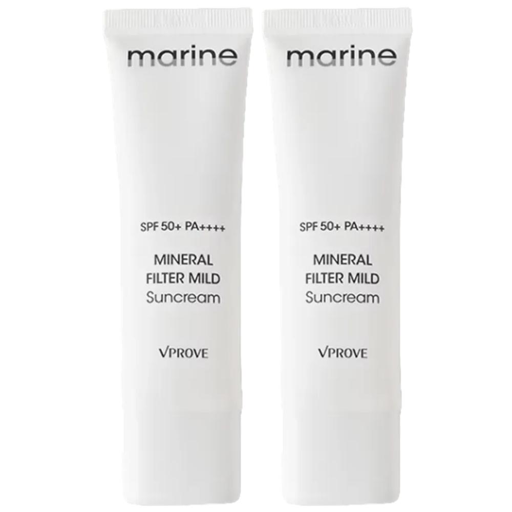 VPROVE Солнцезащитный крем для лица Marine Mild Mineral 50 мл
