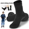 1pair 3MM Black Diving Socks Long Tube Wetsuit Shoes Diving Surfing Boots  Boarding