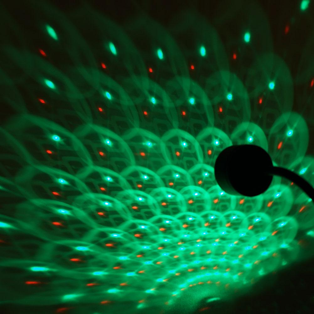 9 моделей автомобильных крышевых звездных фонарей для салона, светодиодных прожекторов для создания атмосферы, USB-украшений, ночников, многоцветного управления музыкой