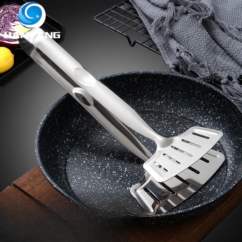 HANYANG Зажим для жарки рыбы из нержавеющей стали, зажим для стейка, многофункциональный зажим для жарки еды, зажим для барбекю, зажим для еды в супермаркете, хлеба