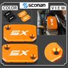 Для KTM 125 150 250 SX 125SX 150SX 250SX Аксессуары для мотоциклов Крышка бака тормозной жидкости Крышка резервуара для жидкости 2016-  