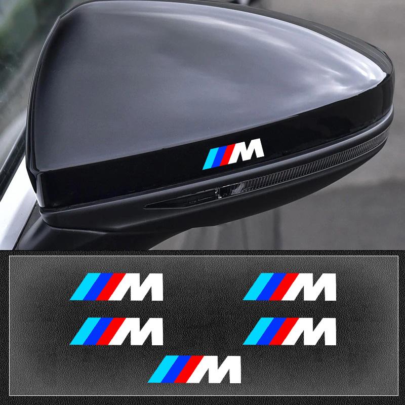 5/10pcs Car Interior Stickers Creative Decoration Decal Emblem Badge For BMW M F30 F10 E90 F20 E46 E60 E70 E39 E36 E87 E92 X2 X3 FY0