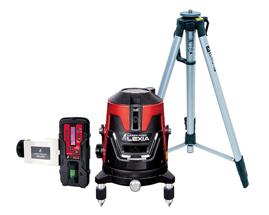 Shinwa Sokutei Laser Marker LASER ROBO LEXIA 41 Red Set 70944 Receiver/Tripod