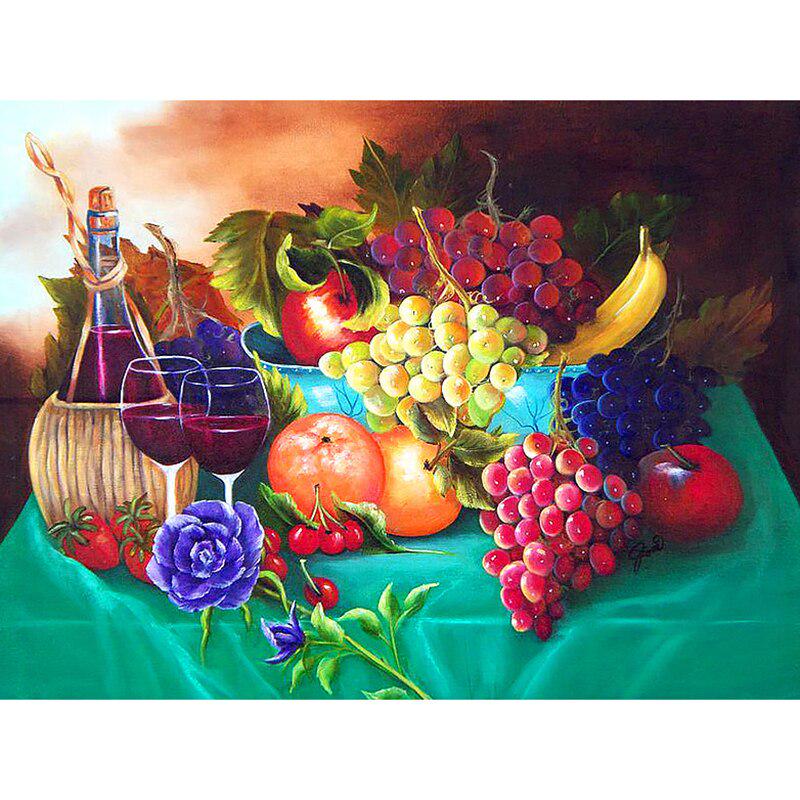 5D DIY Diamond Embroidery Still Life Flower&fruit Diamond Painting Cross Stitch Rhinestone