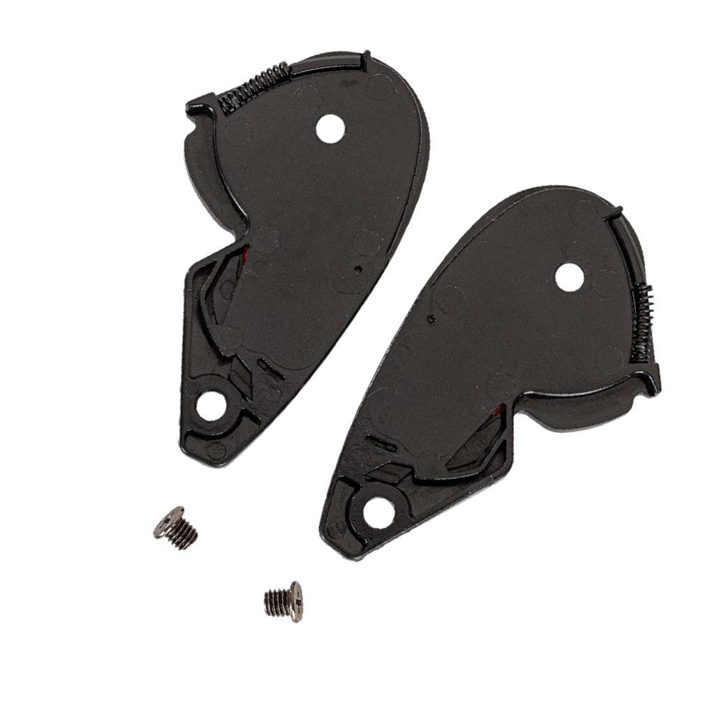 2x козырька для шлема, защитное снаряжение, защитные очки, крепление для линз экрана, держатель зеркала, совместимый с мотоциклом QIKE 111