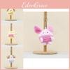 Slow Plush Endearing Rebound Keychain Pendant For Bags Fashionable