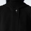 JNBY 2023 Winter Loose Hooded H-Line Wool Blend Coat
