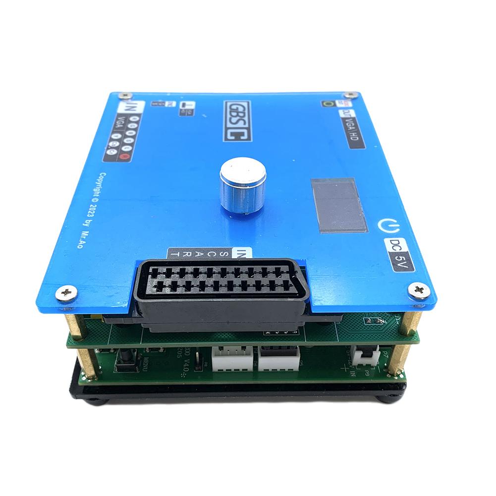Новый конвертер GBSC поддерживает 1080P Конвертер сигнала ретро-видеоигр VGA/SCART в VGA GBS Control Видеоконвертер для консоли PS2
