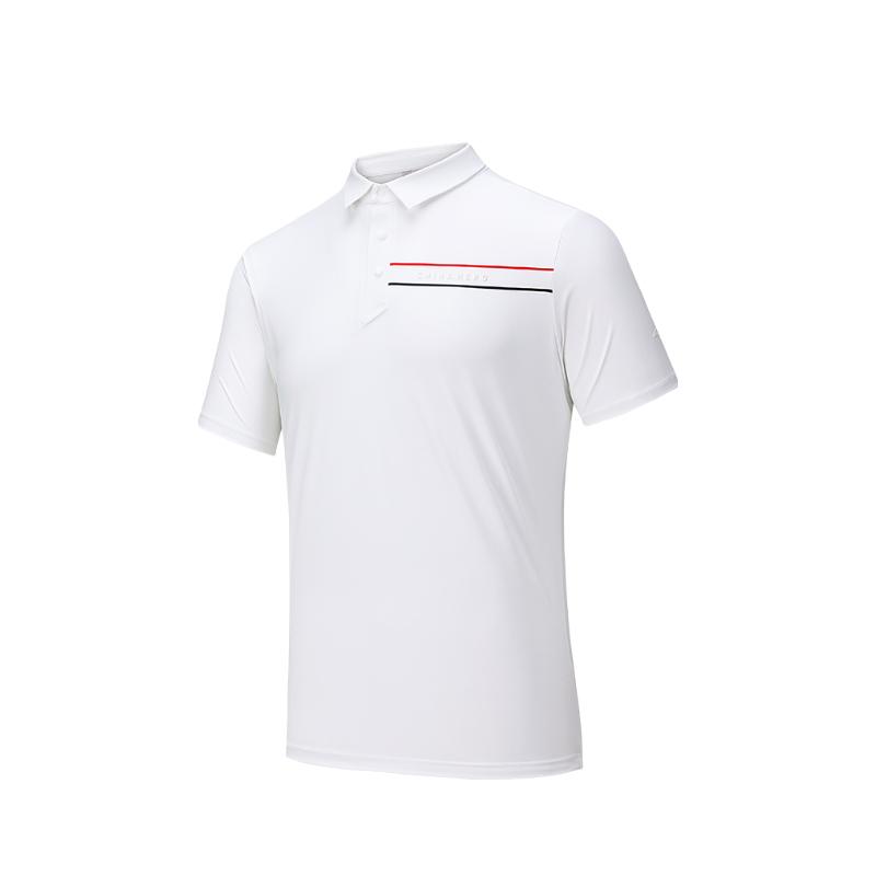 Anta Variety Training Collection Polo Shirt Men's Pure White 152537123-1