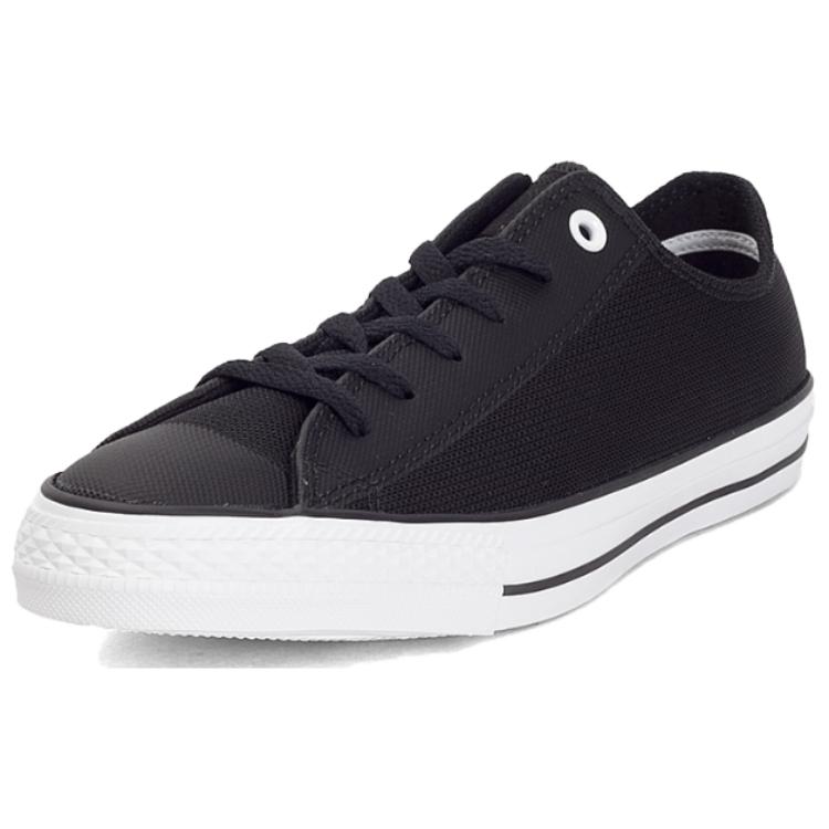 Converse CHUCK TAYLOR Удобные низкие парусиновые кеды для мужчин Черные