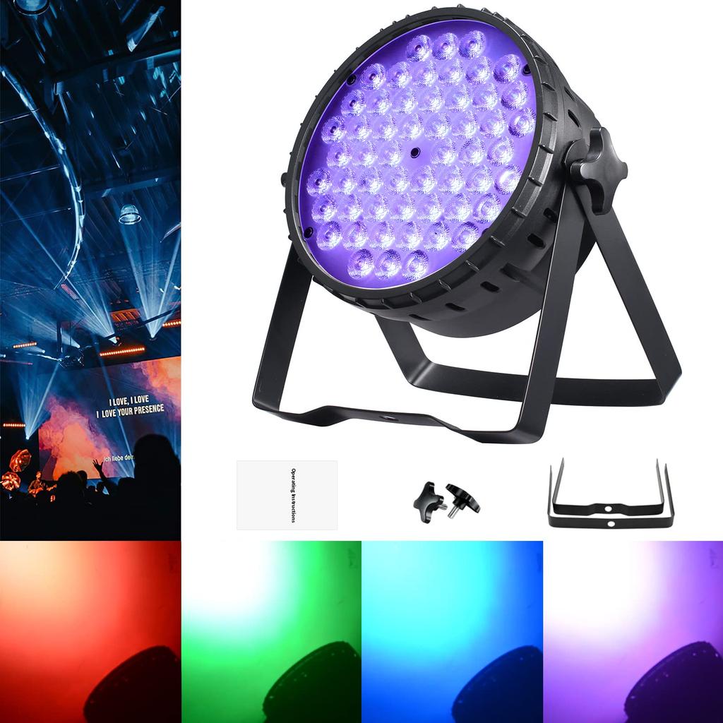 BETOPPER Stage Light 54x3W RGB LED Stage Lighting Disco Light Stage Lighting DMX512 Party Light Spotlight DJ Disco Light Club Light High Brightness