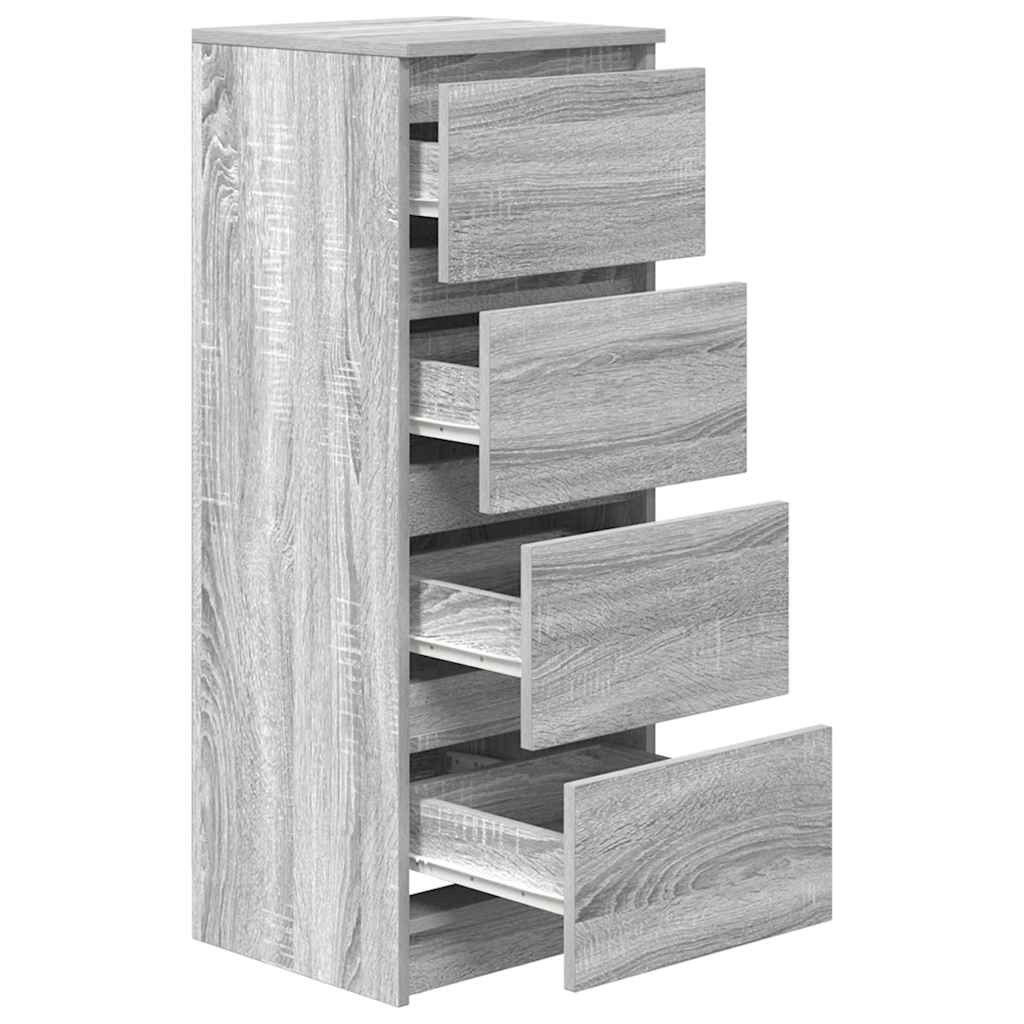 Sideboard Gray Sonoma 37.5 x 35 x 99 cm Particleboard