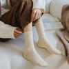 1 Pair Autumn and Winter Women's Warm Cashmere Wool Socks Thicken Thermal Fashion Pure Color Female Sock