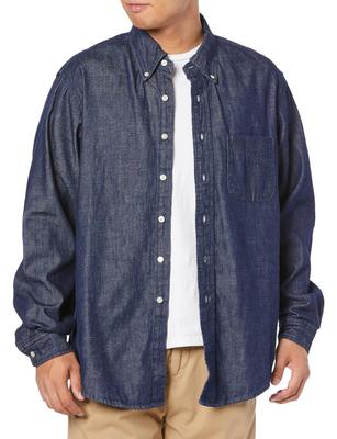 Мужская джинсовая рубашка Lee на пуговицах