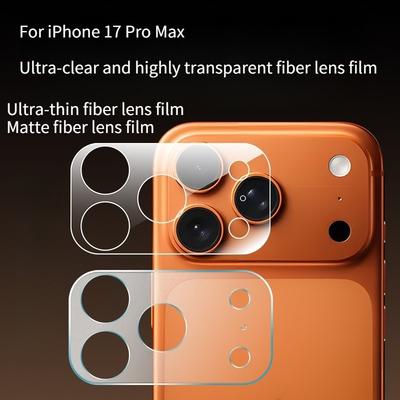 1 шт. для iPhone17promax прозрачная интегрированная пленка для объектива Apple 17pro мобильный телефон