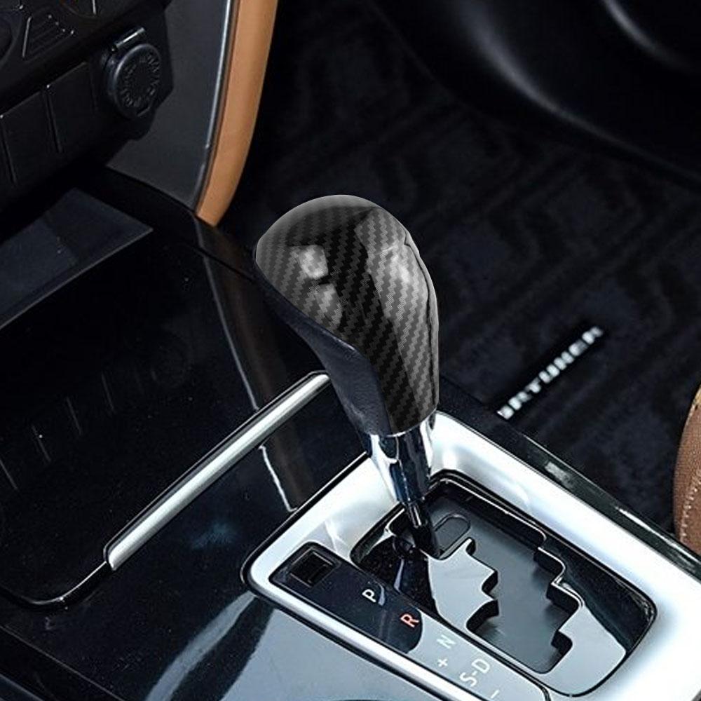 For Toyota Fortuner 2016 - 2025 Hilux Revo Conquest 2015-2025 AT Gear Shift Knob Cover Decoration Sticker Interior Accessories