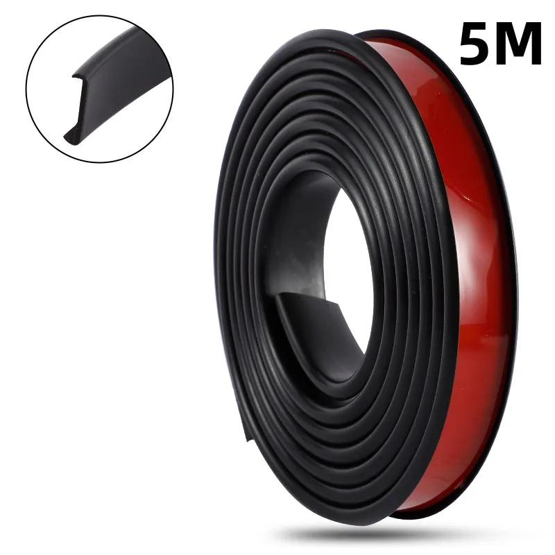 5M U-образная кромочная лента Деревянная лента для декора шкафа Самоклеящаяся Защитная лента для кромок стола, стула, мебели Противоударная лента