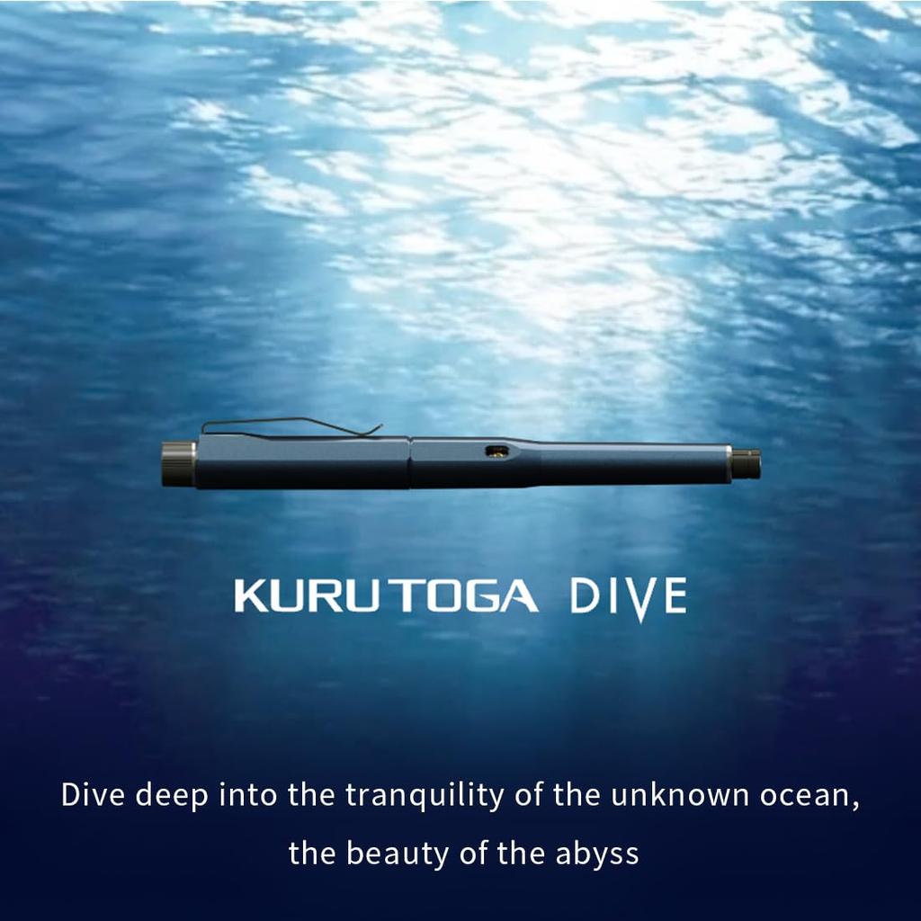 Mitsubishi Pencil Mechanical Pencil Kurtoga Dive Abyss Blue 301473000 0.5mm