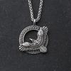 Norse Mythology Viking Flying Raven Viking Pendant Mens Nordic  Flying Raven Viking Pendant