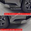 Для Toyota RAV4 RAV 4 RAV4 2026 2027 Adventure ABS черный Наружная часть автомобиля Угловая защита переднего бампера Защитная накладка на бампер