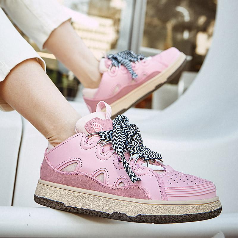 36-45 Unisex Outdoor Large Size Microfiber Casual Sports Sneakers