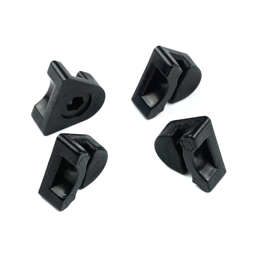 BSR613 4 Pieces Sunroof Rail Frame Glass Slider Guide Round Type Bracket for Mercedes CLA A C E W176 W177 W169 W205 W156